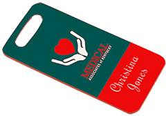 1.75 x 3.5 Rectangle Bag Tag